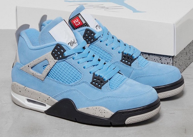 Air Jordan Retro 4 SuperA University Blue